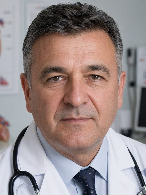 Dr. Branislav Stojanović, urolog VMA Beograd, u ordinaciji